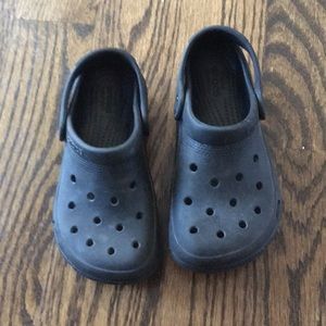 Black crocs children’s size 13